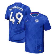 GARNACHO #49 Authentic Chelsea Home Soccer Jersey 2025/26 Blue