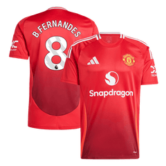 Manchester United B.FERNANDES #8 Home Jersey