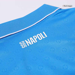 Napoli LUKAKU #11 Home Soccer Jersey Authentic 2024/25