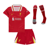 Maillot domicile Liverpool 2024/25 pour enfant (maillot, short, chaussettes)