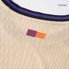 ROONY #28 Authentic Barcelona Away Soccer Jersey 2025/26 Yellow- UCL