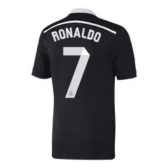 Real Madrid RONALDO #7 Drittes Auswärts-Fußballtrikot Retro 2014/15