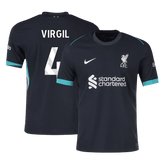 Liverpool VIRGIL #4 Away Soccer Jersey Authentic 2024/25