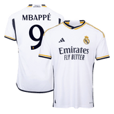 Real Madrid MBAPPÉ #9 Home Jersey Authentic 2023/24