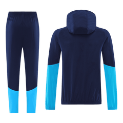 Spain Hoodie Training Tracksuit Kit(Top+Pants) 2026 Blue&Black