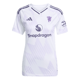 Women's Manchester United Away Soccer Jersey 25/26 White
