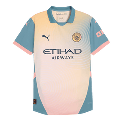 Manchester City Viertes Auswärts-Fußballtrikot Authentic 2024/25 – Definitiv City (UCL Edition)