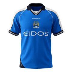 Retro 99/01 Manchester City Home Soccer Jersey Blue
