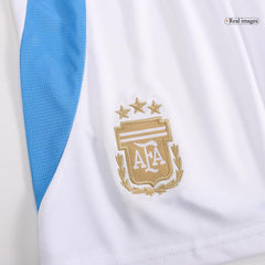 Argentinien-Heimtrikot für Kinder (Trikot + Shorts) Copa America 2024
