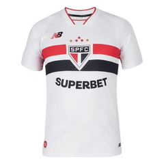 Men Fan Version Sao Paulo Home Soccer Jersey 2026 White
