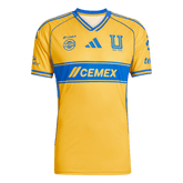 Tigres UANL Home Soccer Jersey 25/26 Yellow