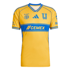 Tigres UANL Home Soccer Jersey 25/26 Yellow