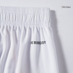 Real Madrid Home Soccer Shorts 25/26 White