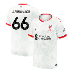 Maillot de football extérieur Liverpool ALEXANDER-ARNOLD #66 3e 2024/25