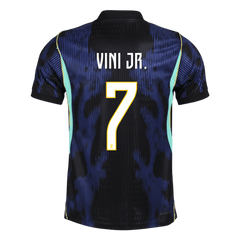 VINI JR. #7 Player Version Brazil Away Soccer Jersey World Cup 2026 Navy