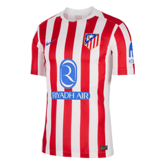 Atletico Madrid Home Soccer Jersey 2025/26 Red&White
