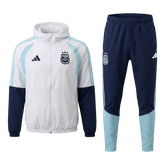 Argentina Hoodie Training Tracksuit Kit(Top+Pants) 2026 White