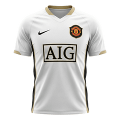 Retro 06/07 Manchester United Away Soccer Jersey White