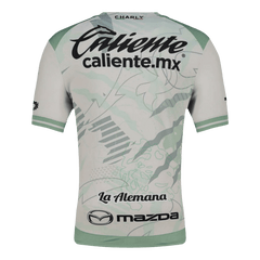 Club León Away Soccer Jersey 25/26 Green&White