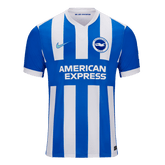 Brighton & Hove Albion Home Soccer Jersey 25/26 White&Blue