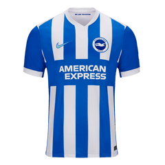 Brighton & Hove Albion Home Soccer Jersey 25/26 White&Blue