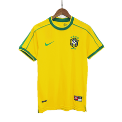 Brazil Home Jersey Retro 1998