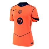 Women's Barcelona Away Soccer Jersey 25/26 Orange