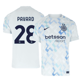 PAVARD #28 Inter Milan Away Soccer Jersey 2025/26