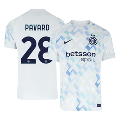 PAVARD #28 Inter Milan Away Soccer Jersey 2025/26