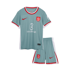 Atletico Madrid Away Soccer Jersey Kit 2024/25 Kids(Jersey+Shorts)