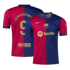 Maillot Barcelone LEWANDOWSKI #9 Domicile 2024/25