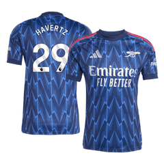 HAVERTZ #29 Arsenal Away Soccer Jersey 2025/26 Blue