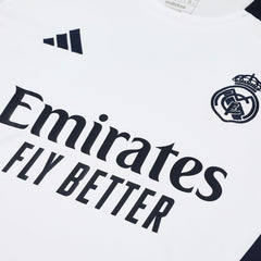 Real Madrid Pre-Match Trainings-Fußballtrikot 2024/25 - Weiß