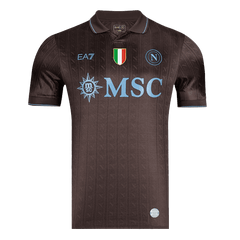 Napoli Third Away Soccer Jersey 25/26 Black