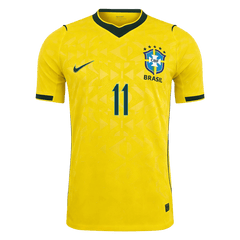 RAPHINHA #11 Player Version Brazil Home Soccer Jersey World Cup 2026 Yellow