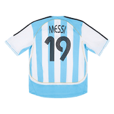Argentinien MESSI #19 Heimtrikot Retro 2006