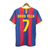 Barcelona DAVID VILLA #7 Heim-Fußballtrikot Retro 2010/11
