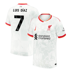 Maillot de football extérieur Liverpool Luis Diaz #7 2024/25