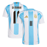 Argentinien DI MARIA #11 Heimtrikot Authentisches Copa America 2024