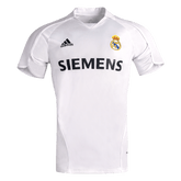 Men Retro Fan Version 05/06 Real Mardid Home Soccer Jersey Short Sleeve White