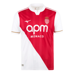 AS Monaco FC Home Soccer Jersey 25/26 Red&White