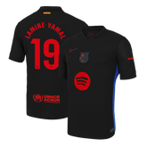 Barcelona LAMINE YAMAL #19 Auswärts-Fußballtrikot Authentic 2024/25 – Spotify-Logo ohne Text