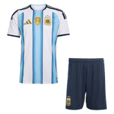 Argentina Home Soccer Jersey Kit(Jersey+Shorts) World Cup 2026 Blue&White