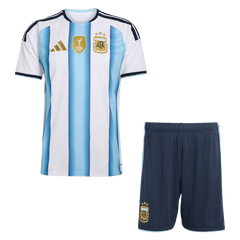 Argentina Home Soccer Jersey Kit(Jersey+Shorts) World Cup 2026 Blue&White