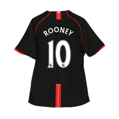 Manchester United ROONEY #10 Away Soccer Jersey Retro 2007/08