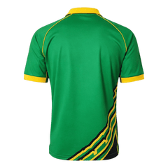 Men Retro Fan Version Jamaica Away Soccer Jersey 1998 Green