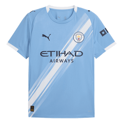 Manchester City Home Soccer Jersey 2025/26 Blue