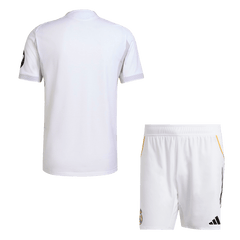 Authentic Real Madrid Home Soccer Jersey Kit(Jersey+Shorts) 2025/26 White