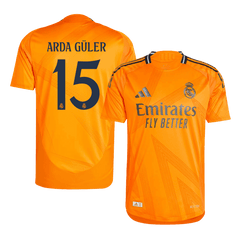 Real Madrid ARDA GÜLER #15 Auswärts-Fußballtrikot Authentisch 2024/25