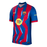 Player Version Barcelona Fourth Soccer Jersey 25/26 Red&Blue